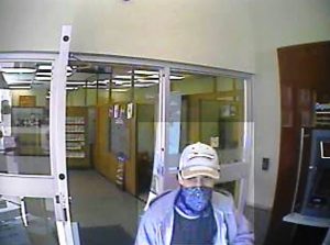Police handout photo of the Milverton bank robbery suspect on July 25, 2017.